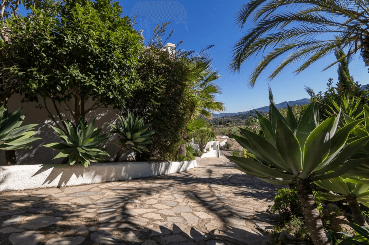 Villa con piscina y vistas a la montaña - Benigembla