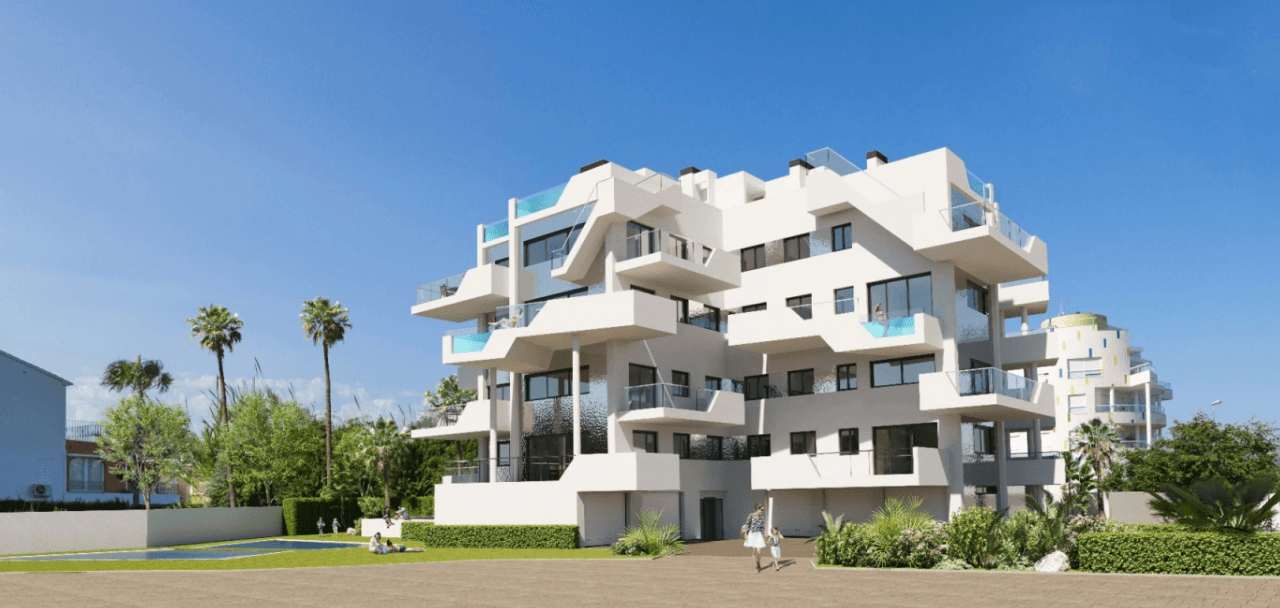 Apartamentos de nueva construcción en Playa de Oliva