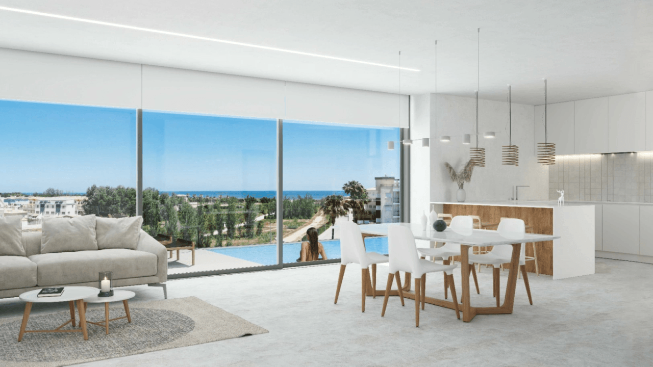 Apartamentos de nueva construcción en Playa de Oliva