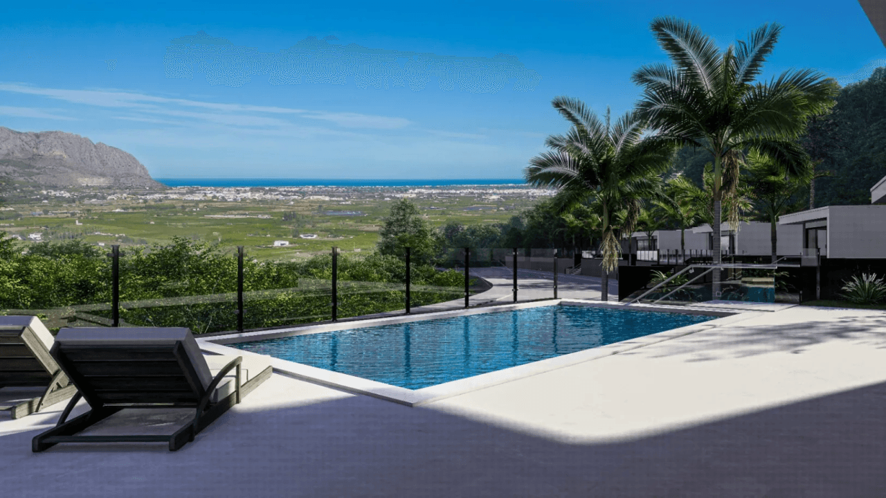 Nueva construcción de chalet en venta en Monte Solana, Pedreguer