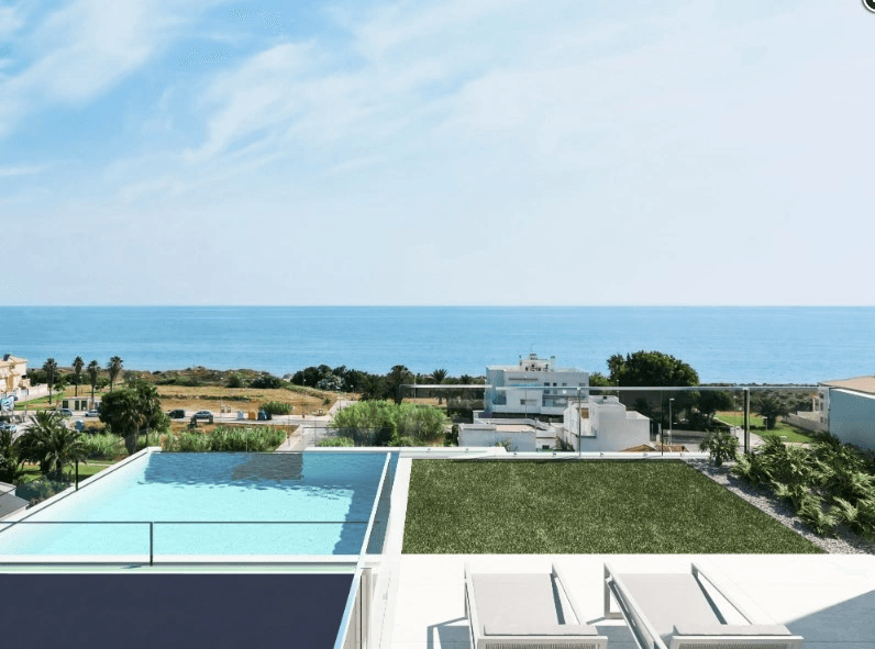 Apartamentos de obra nueva en playa de Oliva