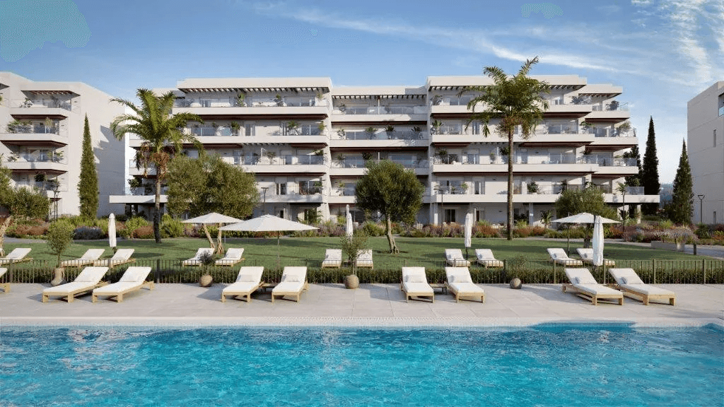 Obra Nueva en Denia apartamentos a solo 250 metros de la playa de Denia.