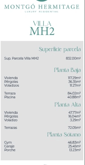Nueva promoción de villas de lujo  en Denia estilo  moderno con espectalures   vistas  .