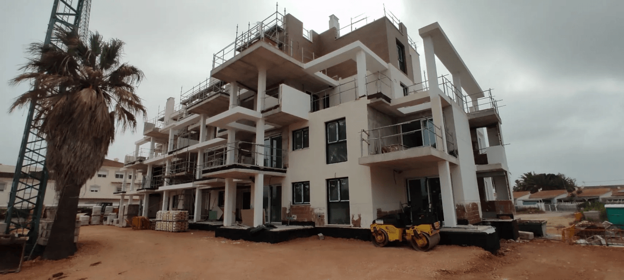 Obra Nueva en Denia apartamentos a solo 100 metros de la playa de 3 dormitorios y dos baños
