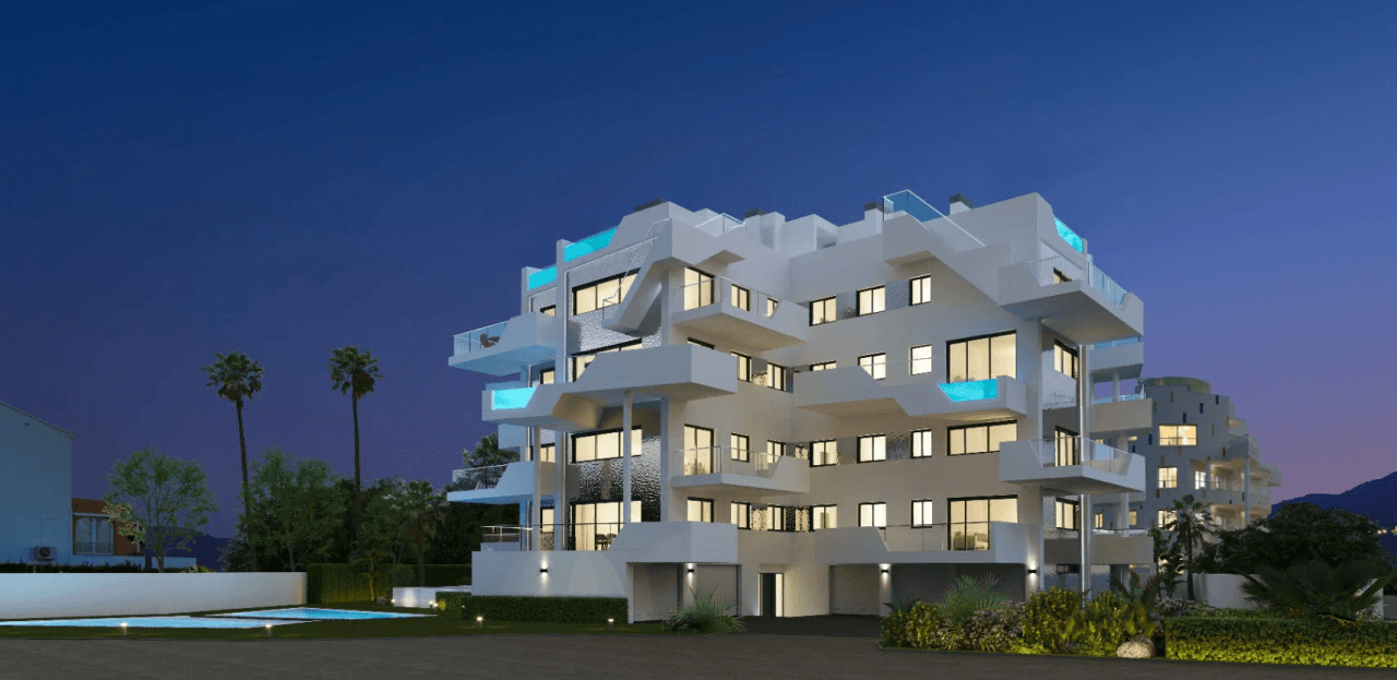 Apartamentos de nueva construcción en Playa de Oliva