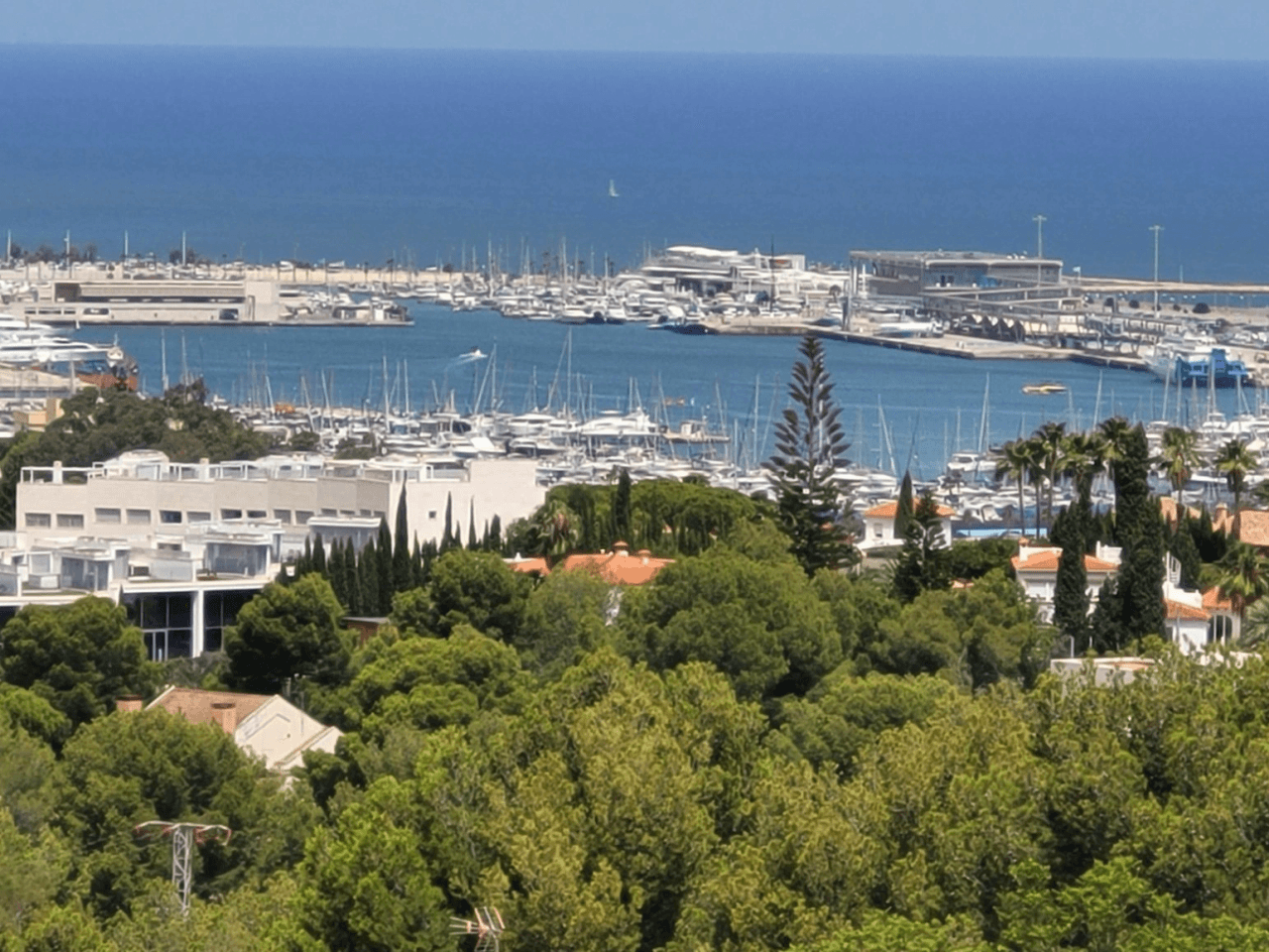 Chalet pareado en venta en Dénia con vistas panorámicas
