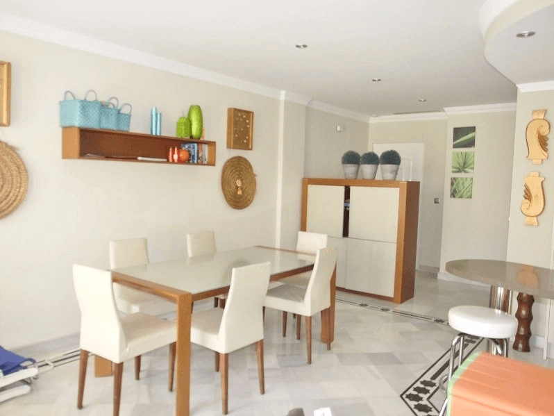 Apartamento en Denia, Primera línea de playa, 3 habitaciones, 2 baños, alquiler