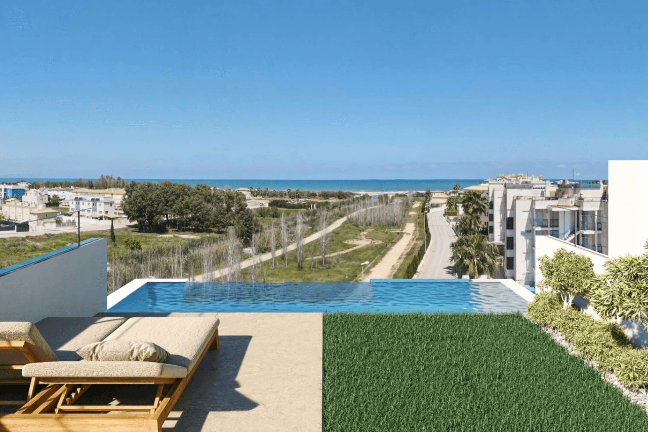 Apartamentos de nueva construcción en Playa de Oliva