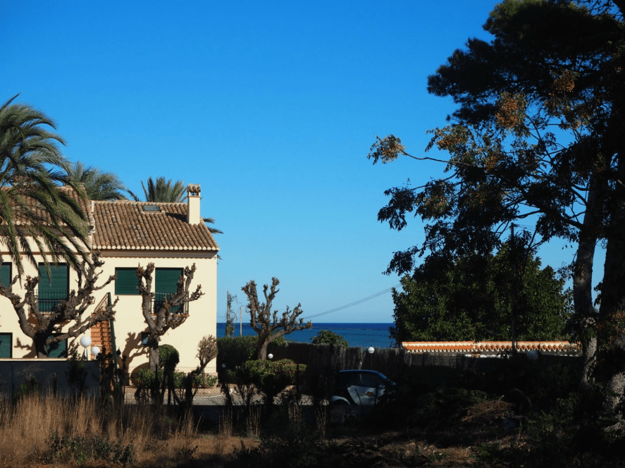 Parcela con vistas en Las Rotas, Denia
