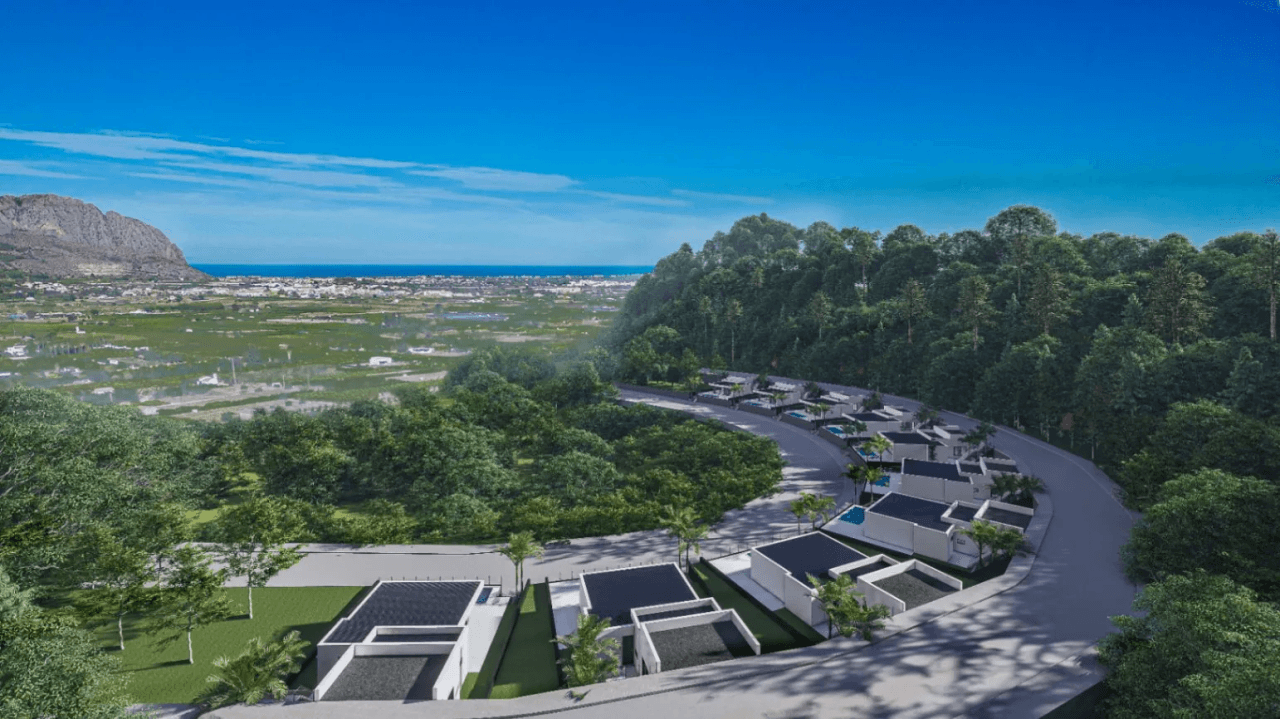 Nueva construcción de chalet en venta en Monte Solana, Pedreguer