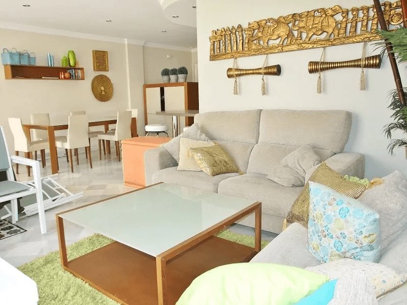 Apartamento en Denia, Primera línea de playa, 3 habitaciones, 2 baños, alquiler