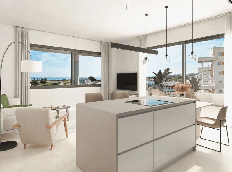 Apartamentos de obra nueva en playa de Oliva