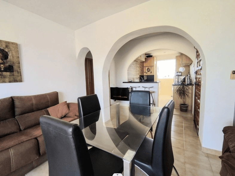 Atico en venta en la playa de Denia con  vistas al Mar