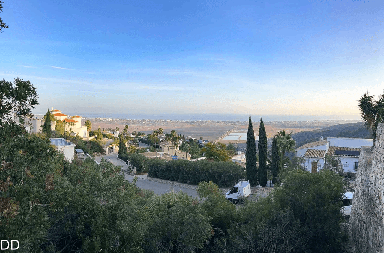 Parcela con vistas panorámicas