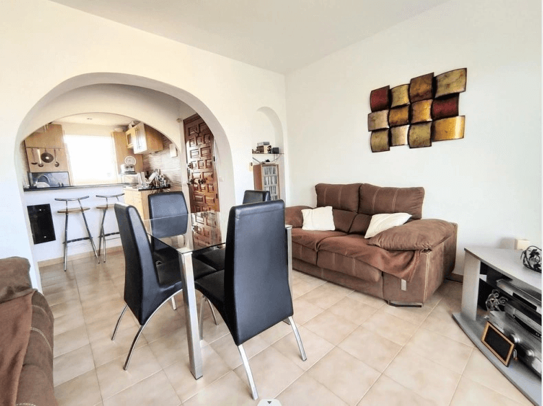 Atico en venta en la playa de Denia con  vistas al Mar