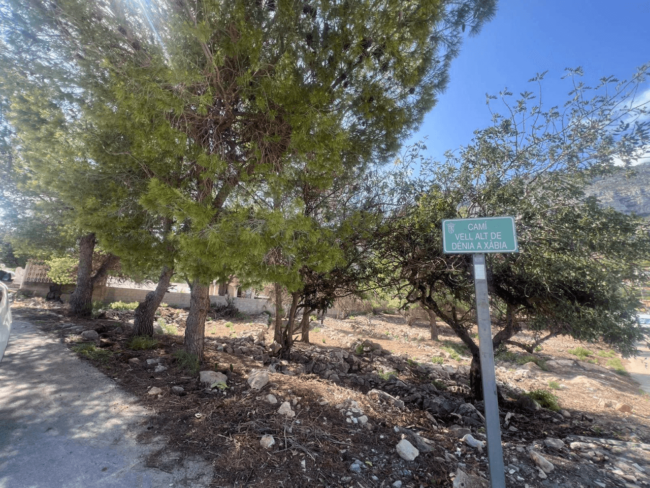 Terreno en venta en camino Vell Alt de Dénia a Xabia