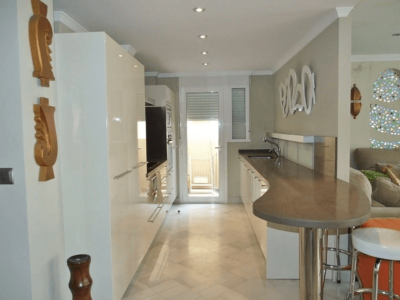 Apartamento en Denia, Primera línea de playa, 3 habitaciones, 2 baños, alquiler