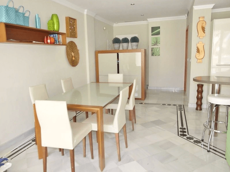 Apartamento en Denia, Primera línea de playa, 3 habitaciones, 2 baños, alquiler