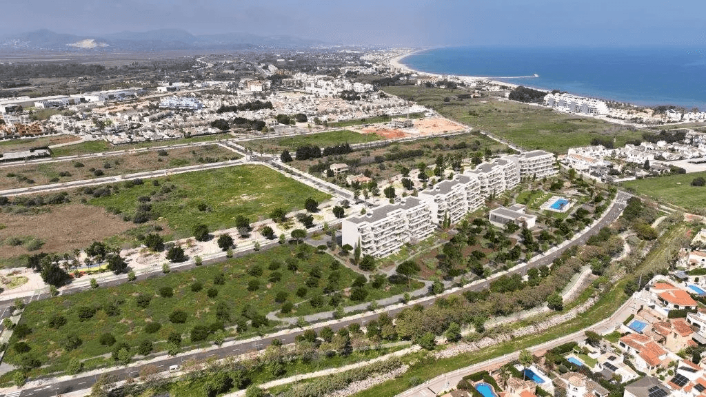 Obra Nueva en Denia apartamentos a solo 250 metros de la playa de 2 dormitorios y dos baños