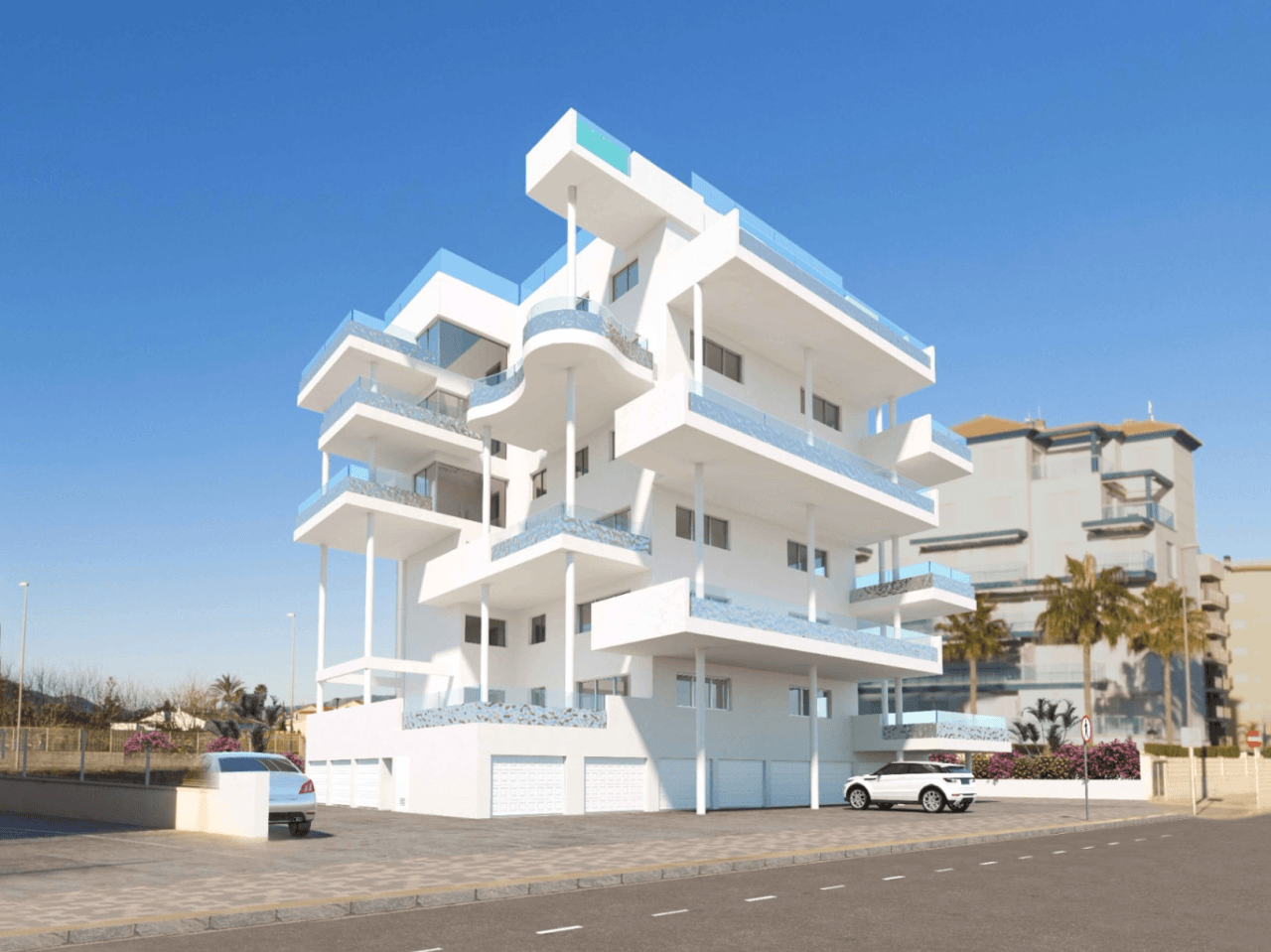 Apartamentos de obra nueva en playa de Oliva