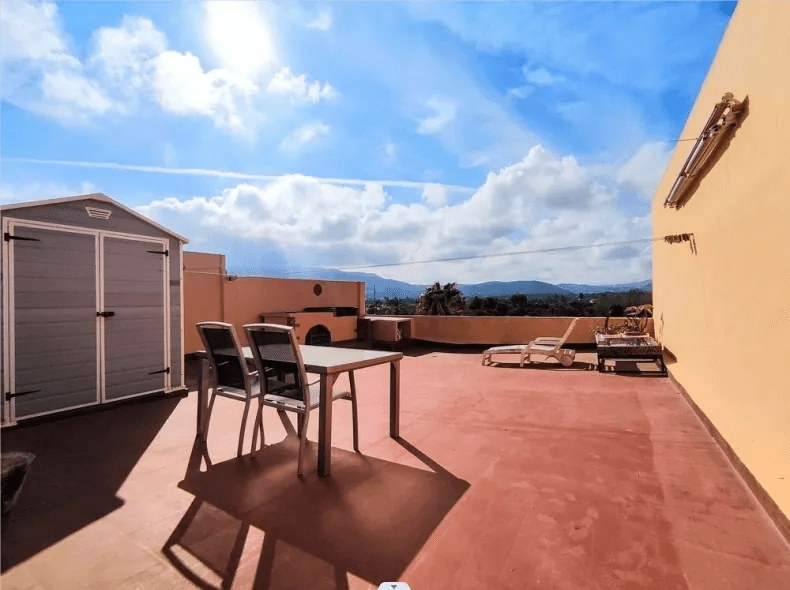 Atico en venta en la playa de Denia con  vistas al Mar