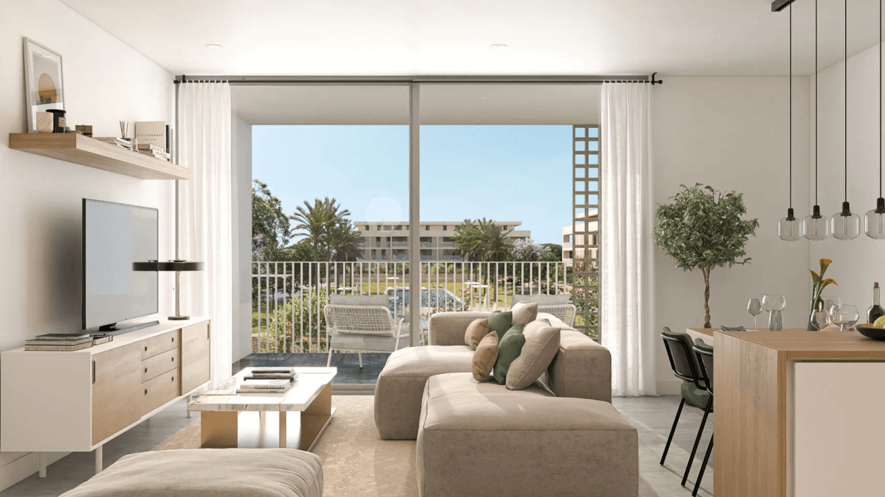 Apartamentos de nuevo construcción en Denia de dos dormitorios ,dos baños cerca de centro y la costa