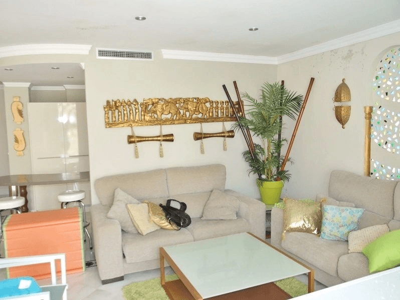 Apartamento en Denia, Primera línea de playa, 3 habitaciones, 2 baños, alquiler