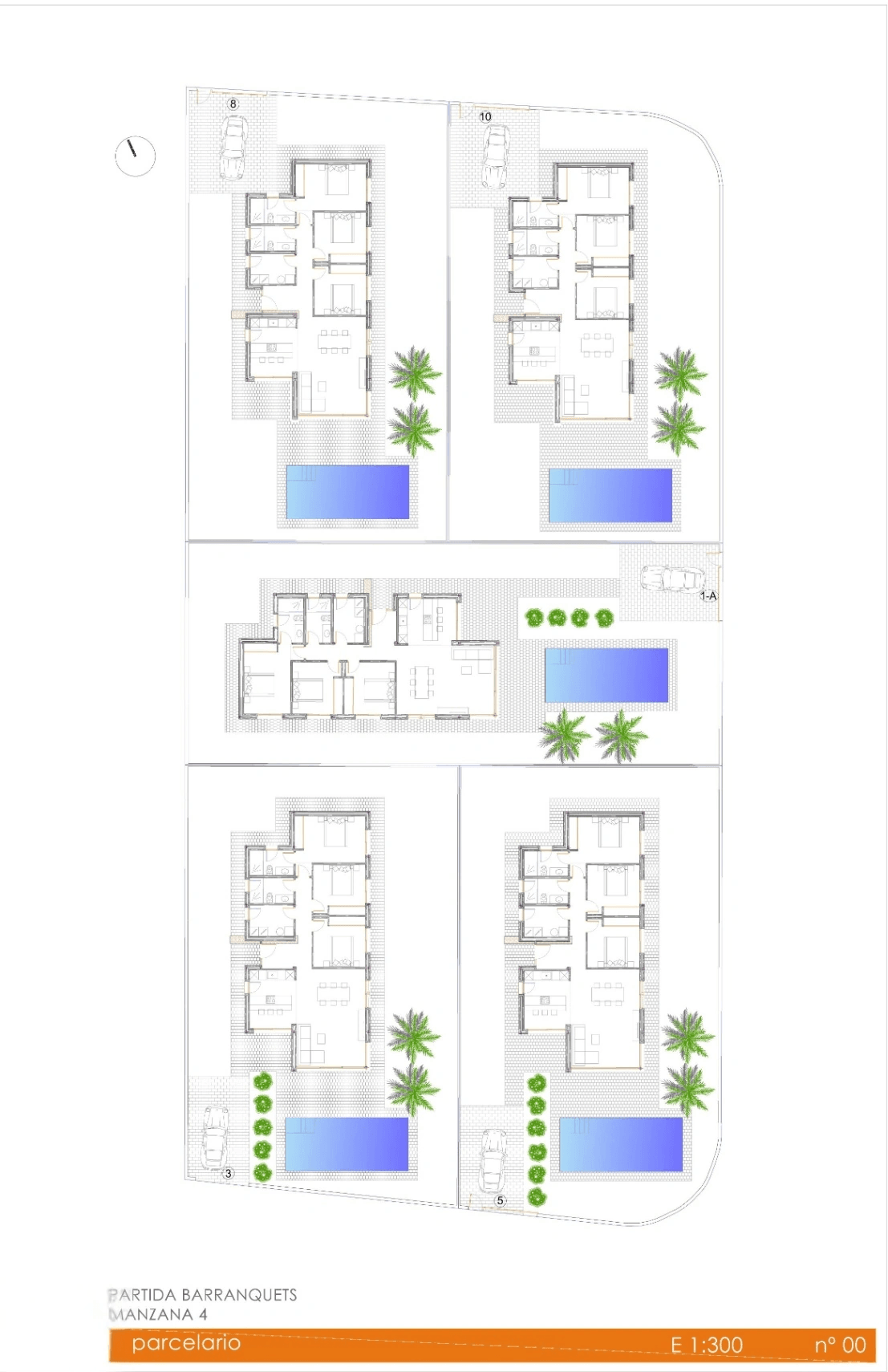 Nueva promoción villas modernas con piscina en Els Poblets. Llave en mano