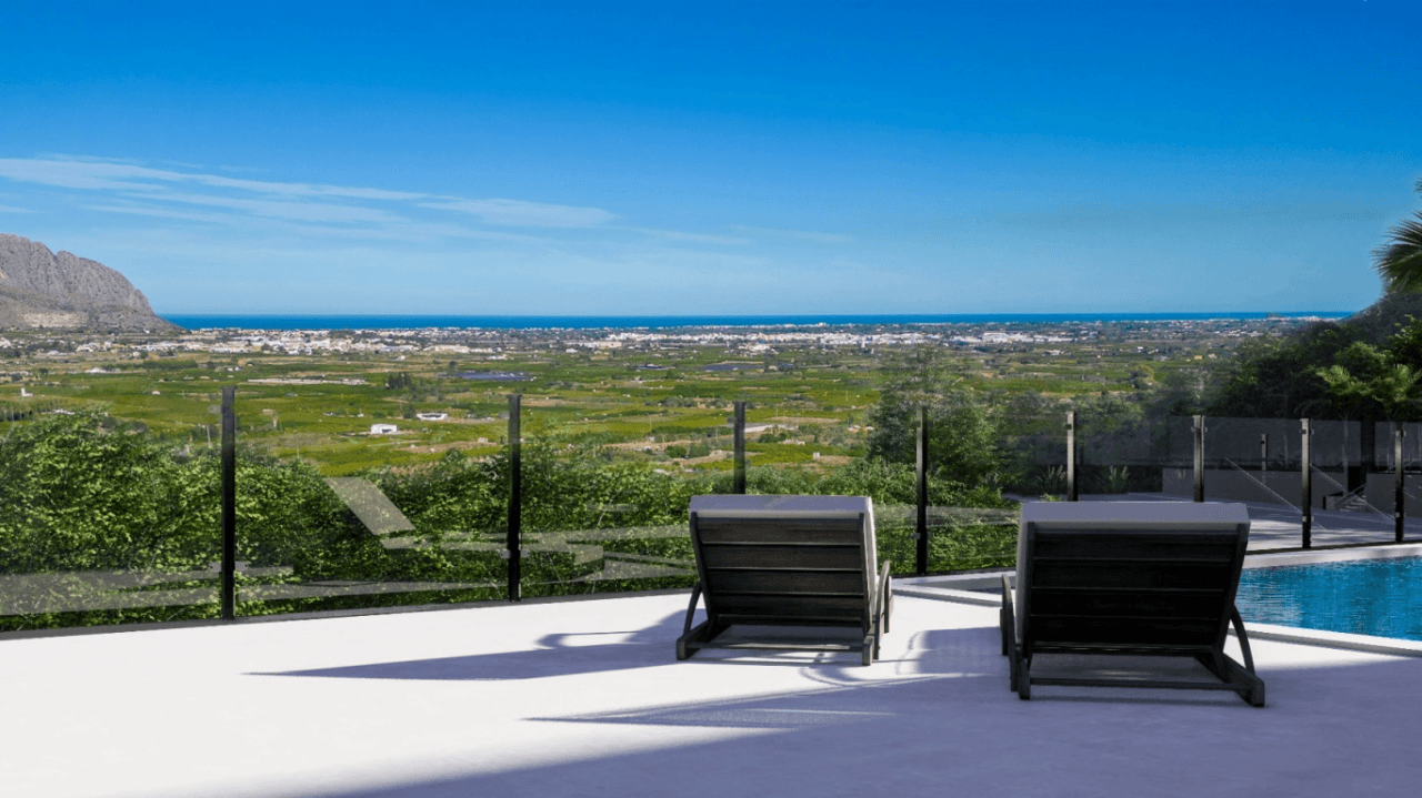 Nueva construcción de chalet en venta en Monte Solana, Pedreguer