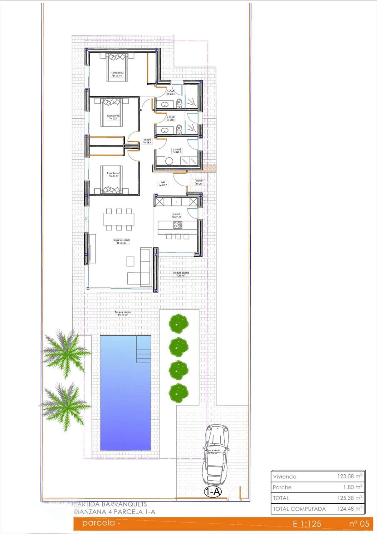 Nueva promoción villas modernas con piscina en Els Poblets. Llave en mano