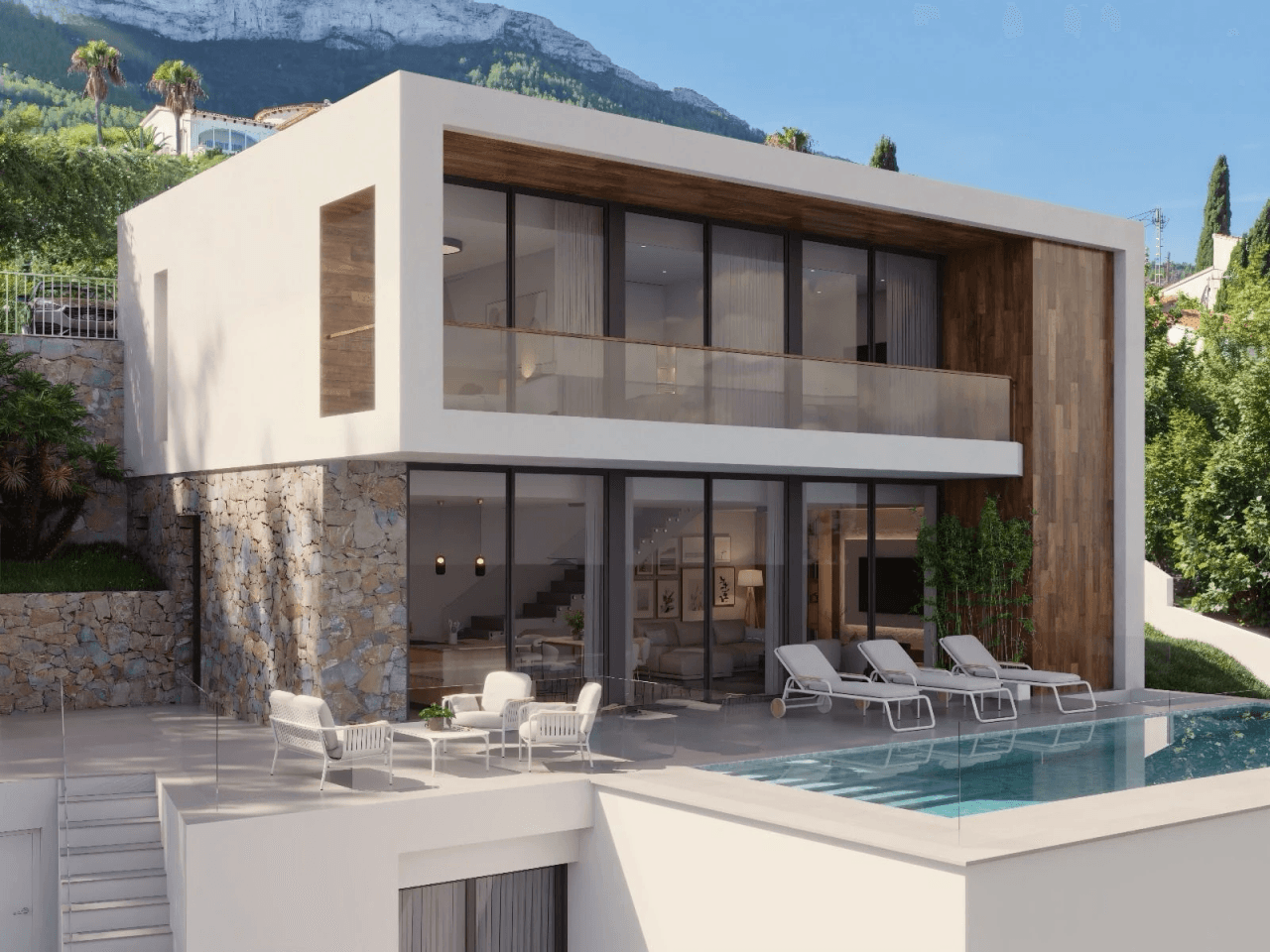 Proyecto con vistas panorámicas en el Montgó, Dénia
