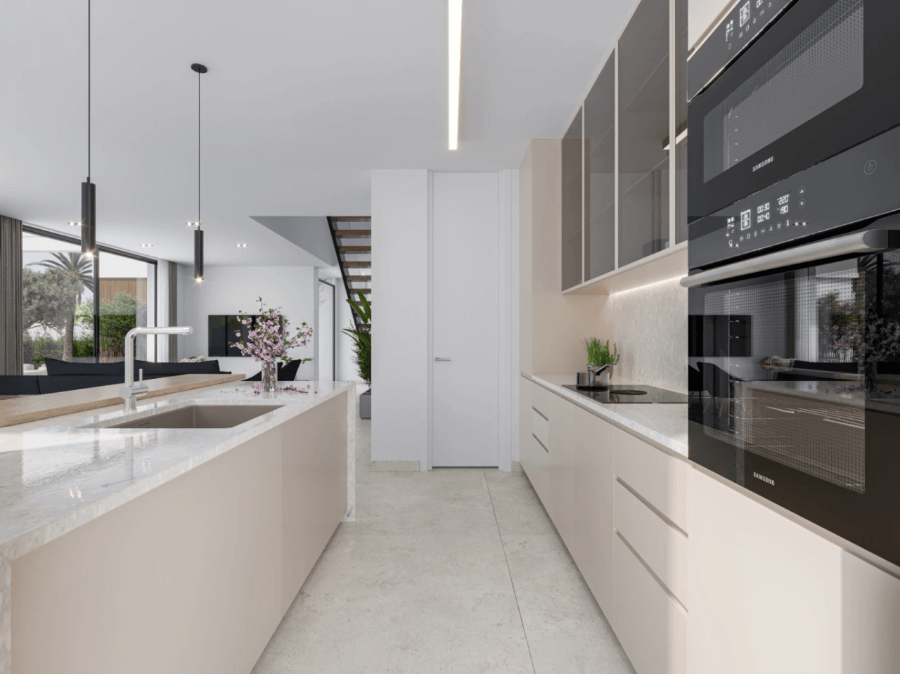 Proyecto de obra moderna en venta en Dénia