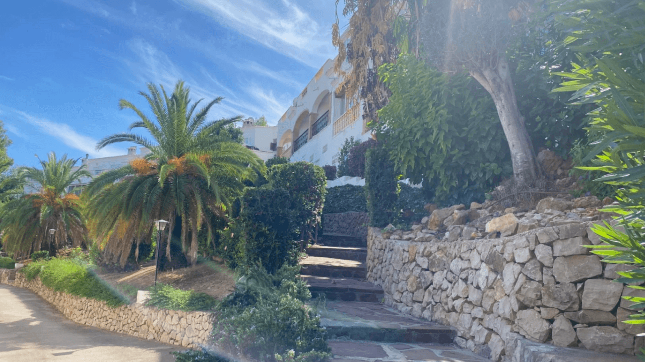 Rijtjeshuis met uitzicht op de zee Las Rotas Denia
