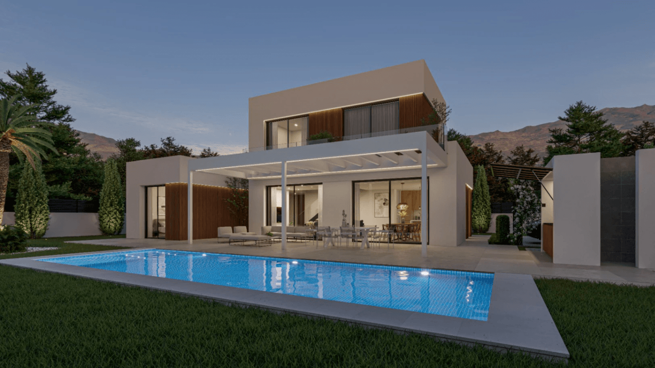 Modern construction project for sale in Dénia