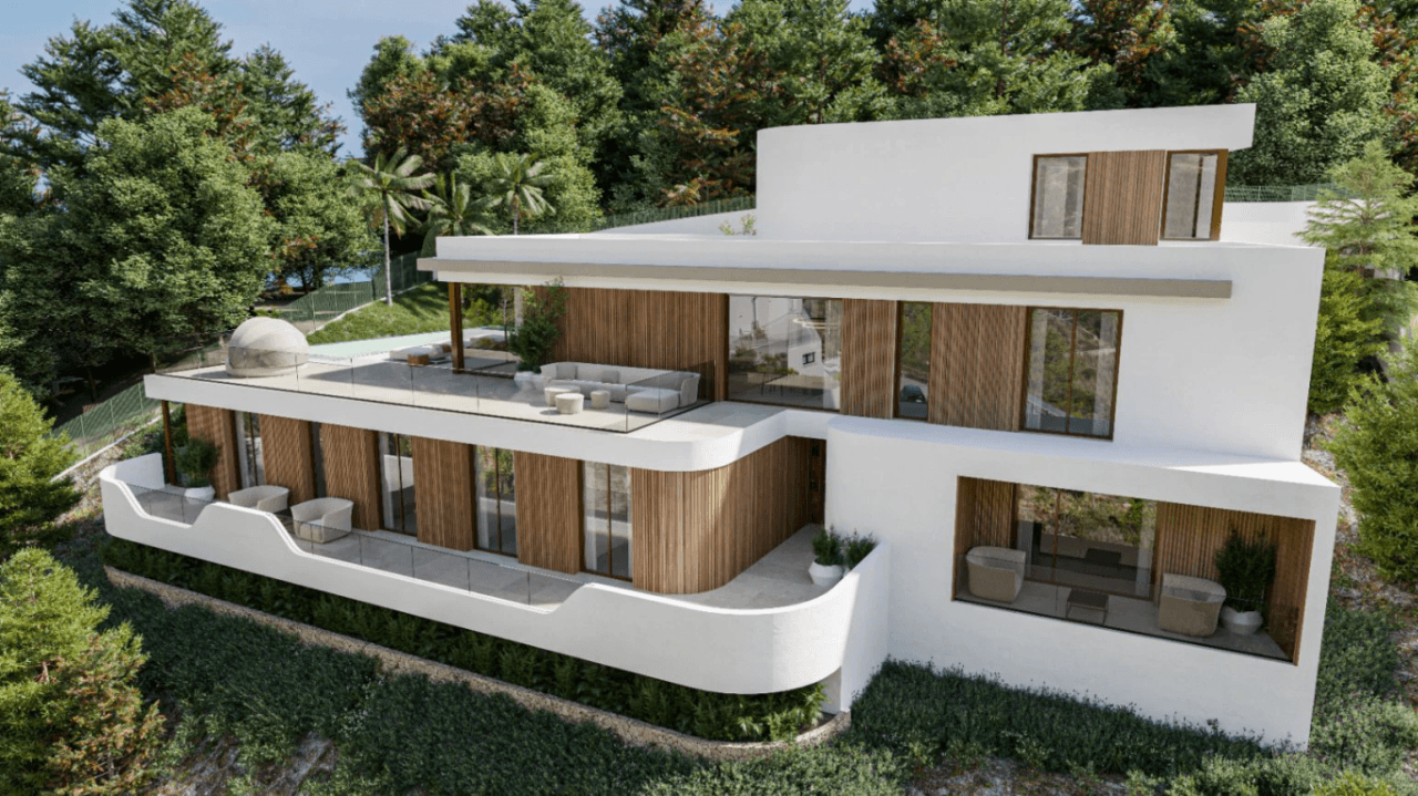 Modernes Villenprojekt mit Meer- und Montgó-Blick, Las Rotas, Dénia