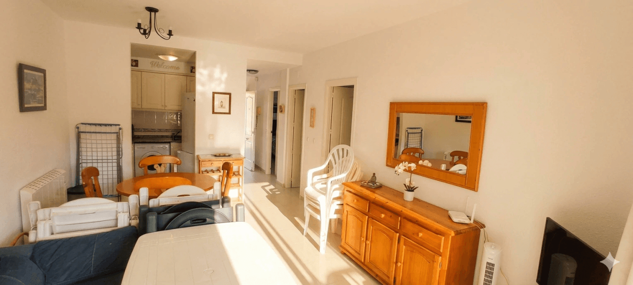 !!!!  SUPER  OFERTA    PRIMERA LINEA  PLAYA  !!! PLANTA BAJA  DE   DOS DORMITORIOS  Y  DOS  BAÑOS