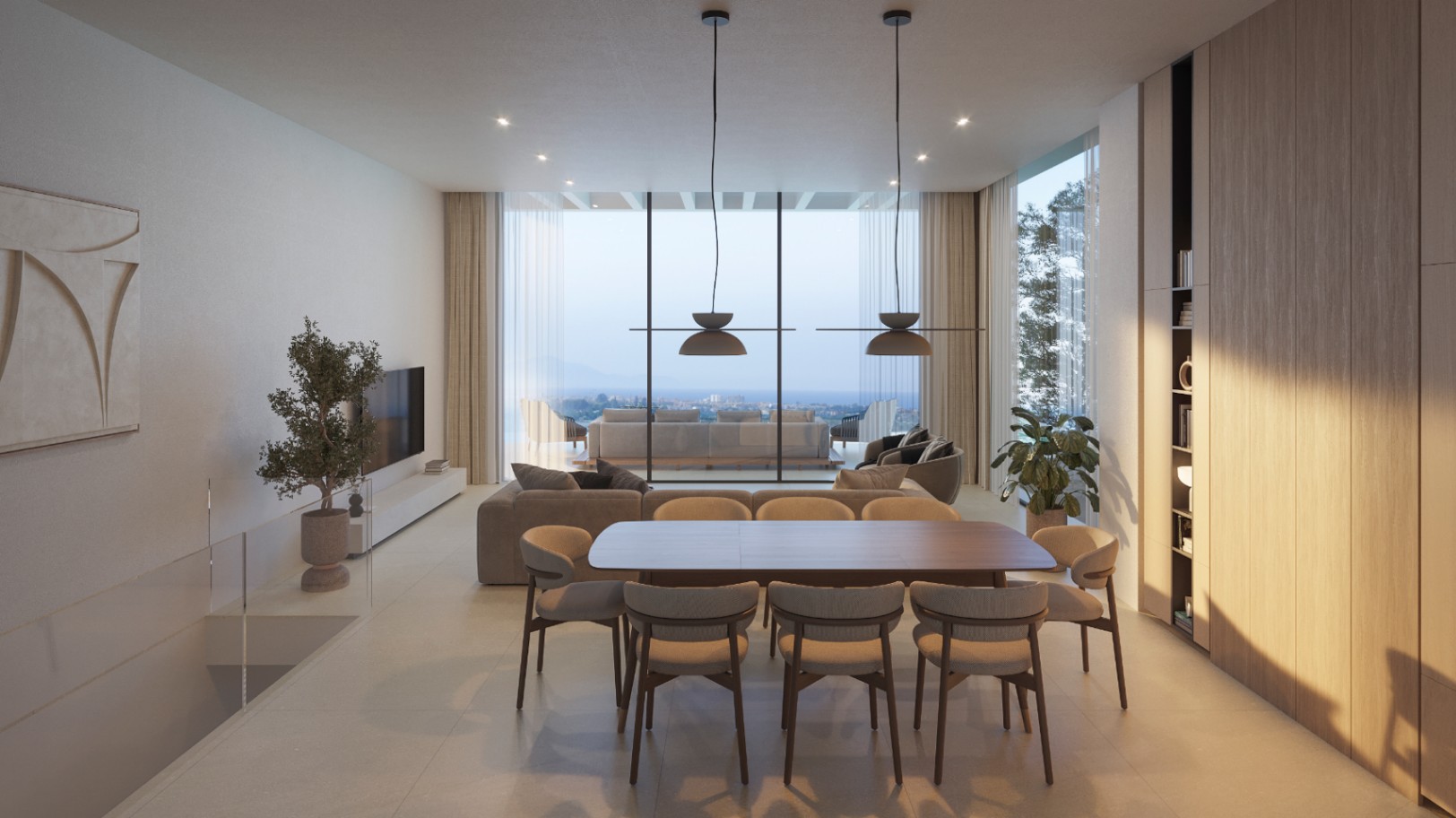 Neue Wohnanlage mit Luxus-VILLEN und Meerblick in Denia. — thumbnail 7