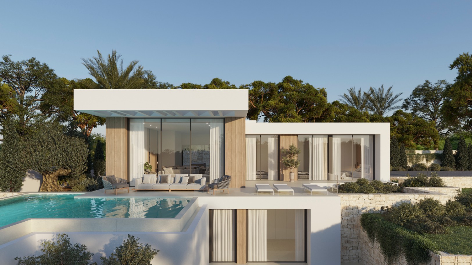 Neue Wohnanlage mit Luxus-VILLEN und Meerblick in Denia. — thumbnail 3